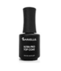 Barielle Ultra Pro Top Coat Nail Polish - Black Bottle with Wide Black Brush for Long-Lasting Shine & Protection | Perfect for Manicures, Pedicures & Salon Use