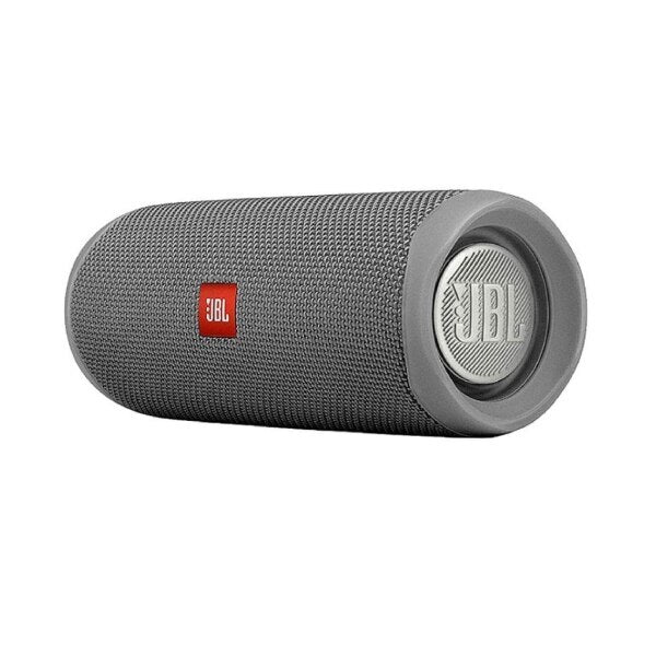 JBL Flip 5 Portable Bluetooth Speaker - Wireless Waterproof Speaker with 12 Hours Playtime, Gray - Perfect for Outdoor Adventures, Pool Parties & Travel