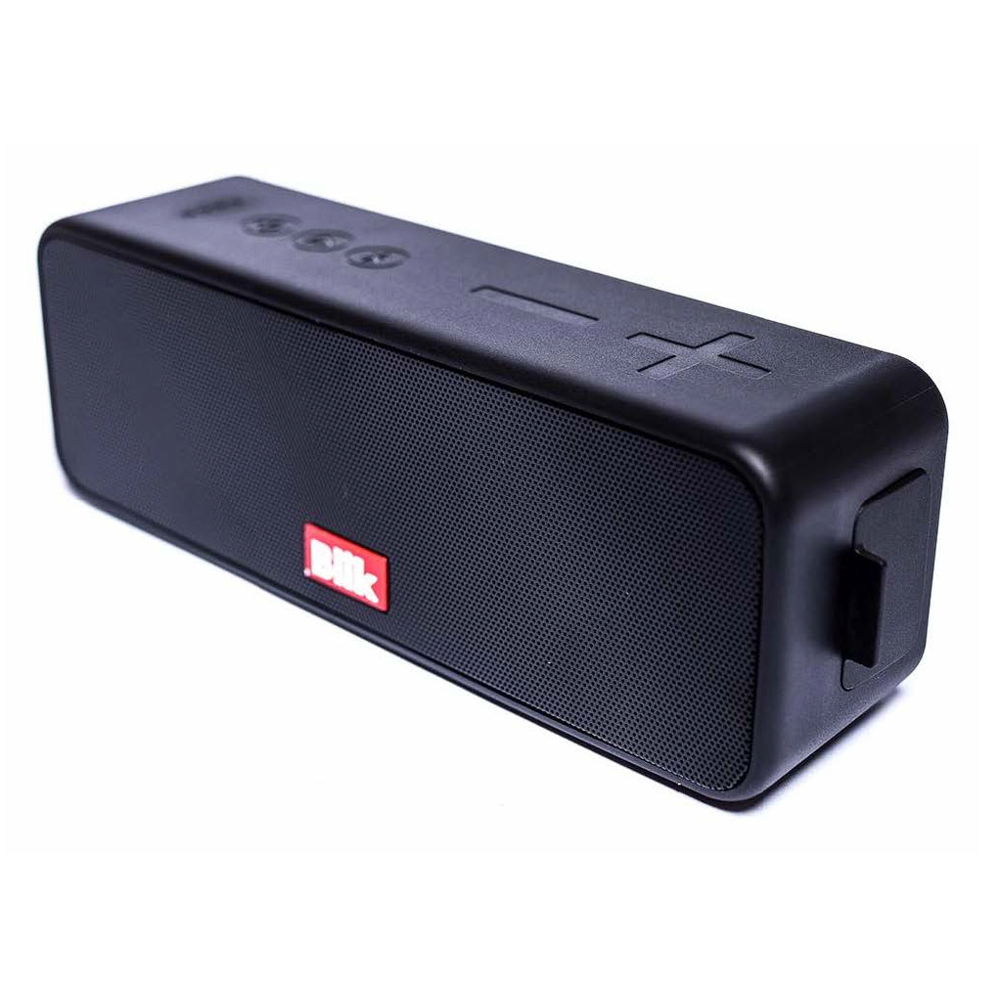 Blik Fuzz Portable Bluetooth Speaker - Wireless Outdoor Speaker with 10H Playtime, IPX5 Waterproof, Rich Bass - Perfect for Beach, Pool Party & Camping