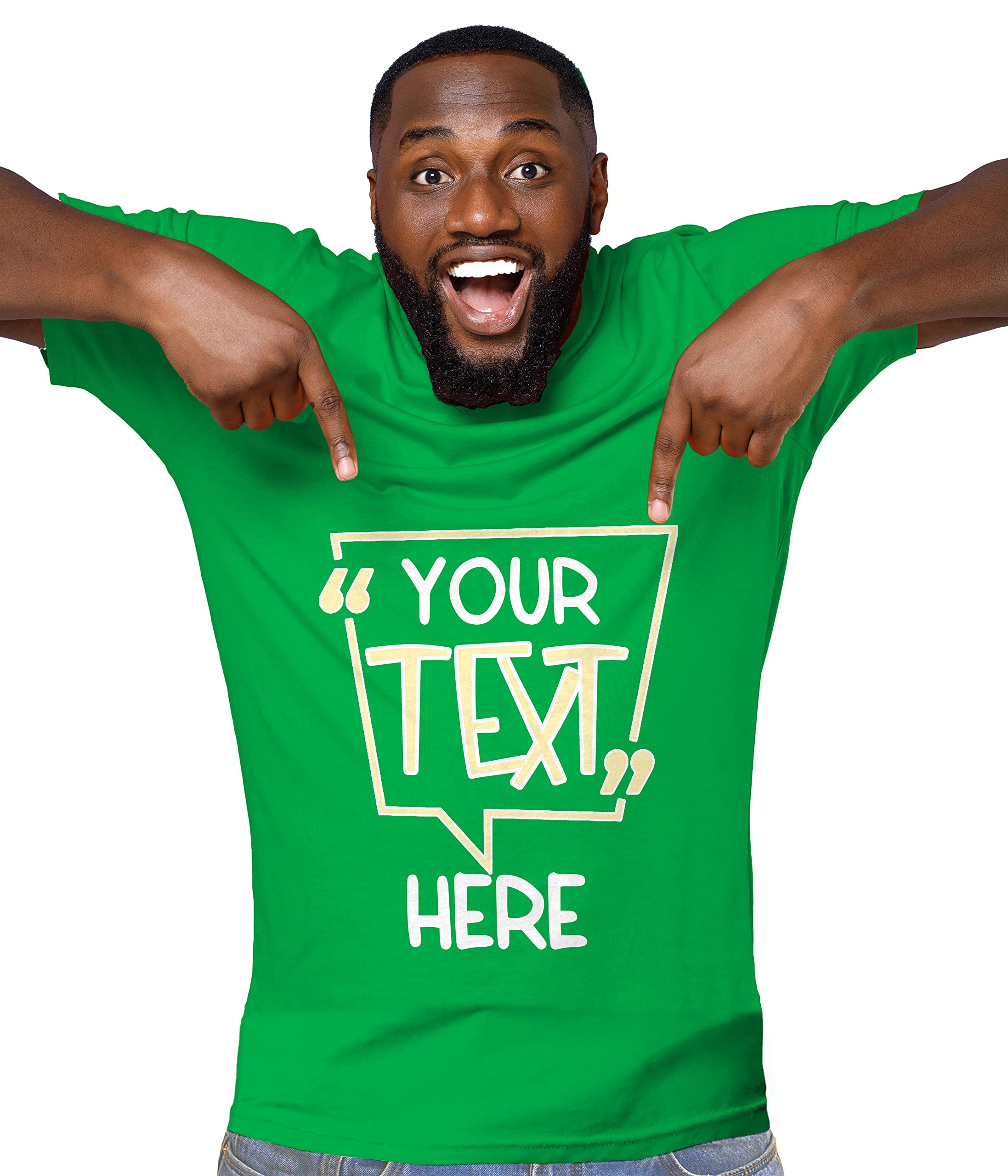 Custom T-Shirts for Men & Women - Personalized Unisex T-Shirts with Your Own Text/Design - Perfect for Gifts, Events, and Everyday Wear