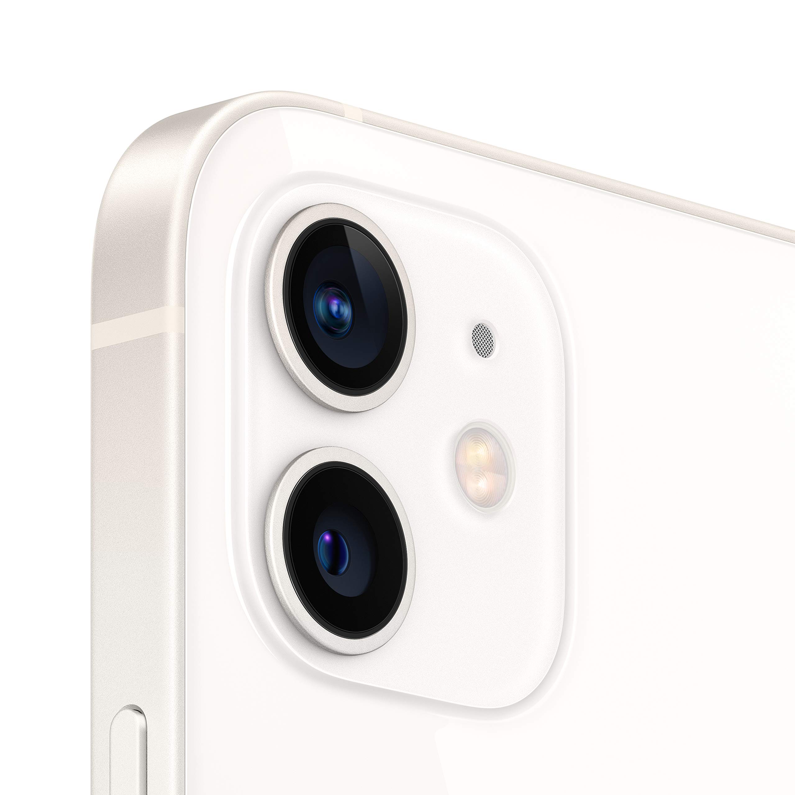 Apple iPhone 12 128GB Unlocked Smartphone - White (Renewed/Refurbished) - Perfect for Work, Travel & Everyday Use