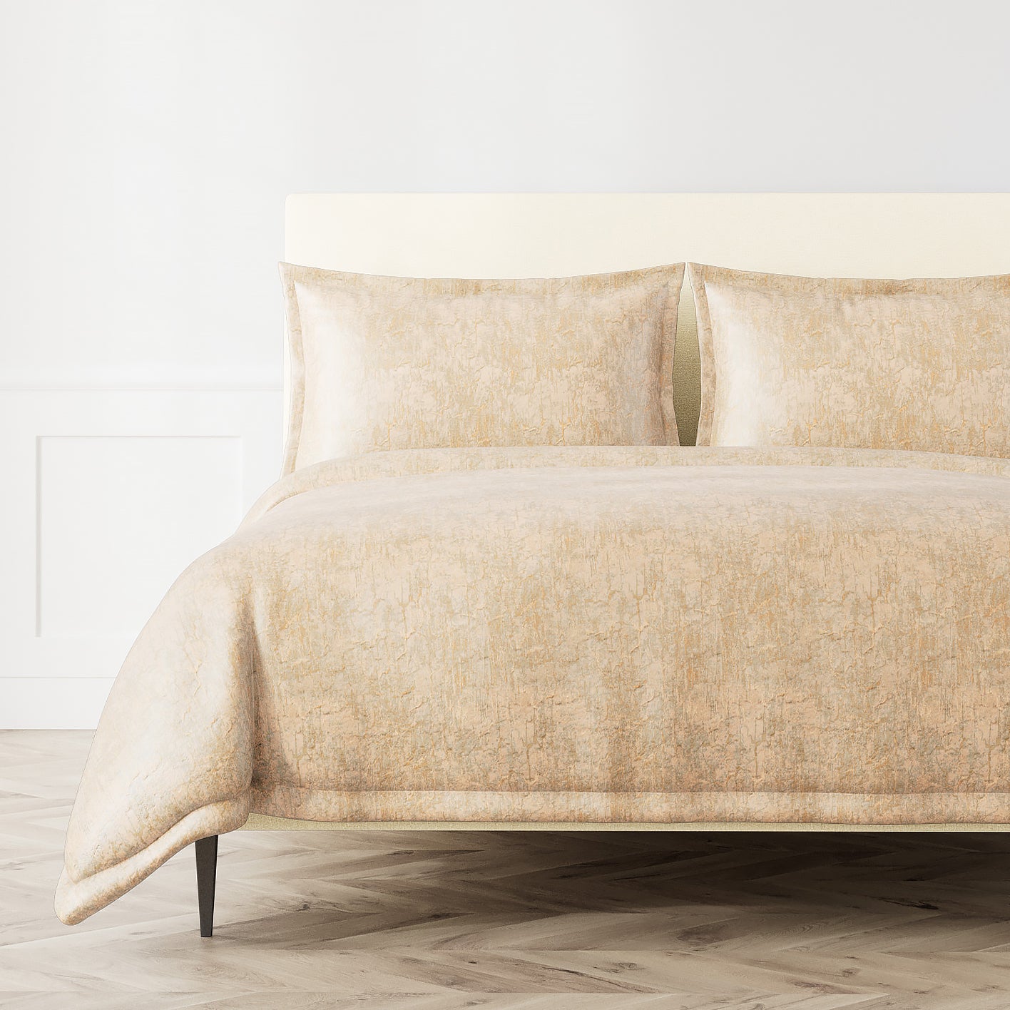 Allure Duvet Cover Set - Queen Size Luxury Bedding with Pillowcases - Perfect for Master Bedroom & Guest Room Decor