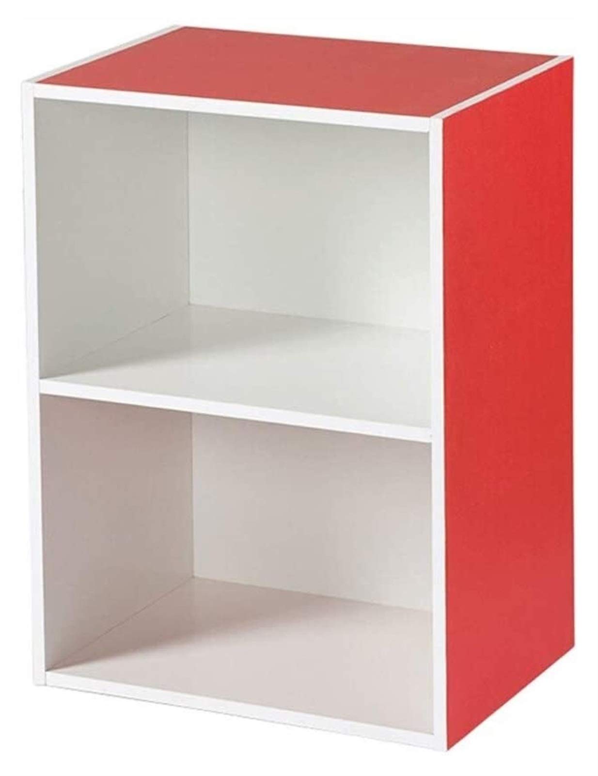 UpSoitech 2-Tier Wooden Desktop Organizer - Storage Box, Bookshelf, DVD Rack for Office, School & Home - Perfect for Organizing Files, Books, Stationery & Office Supplies (Space-Saving Desk Organizer)