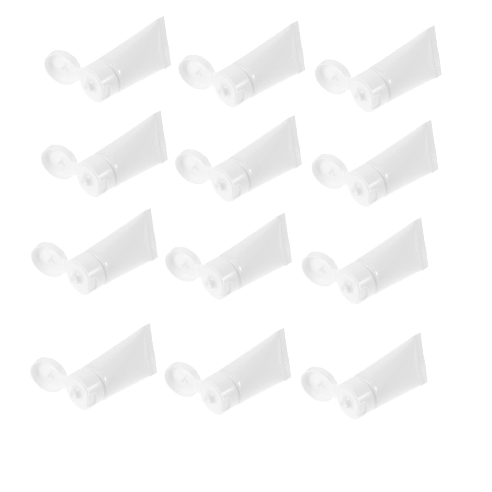 Beavorty 20-Piece Silicone Travel Toiletries Bottles Set - Leak-Proof Squeezable Tubes for Shampoo, Lotion & Cosmetics | Perfect for Airplane Carry-On, Gym Bag & Vacation Essentials