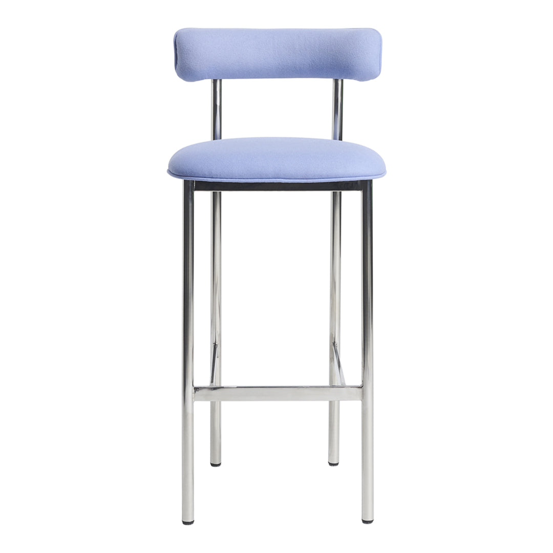 David Thulstrup Font Light Barstool - Modern Scandinavian Bar Stool for Kitchen Island & Breakfast Nook - Contemporary Design from Copenhagen
