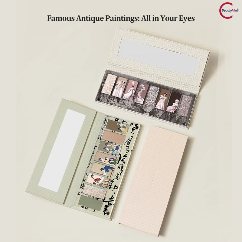Colorrose Antique Artistry 8-Color Eyeshadow Palette | Highly Pigmented Makeup Palette for Day & Night Looks | Perfect for Parties, Weddings & Special Occasions