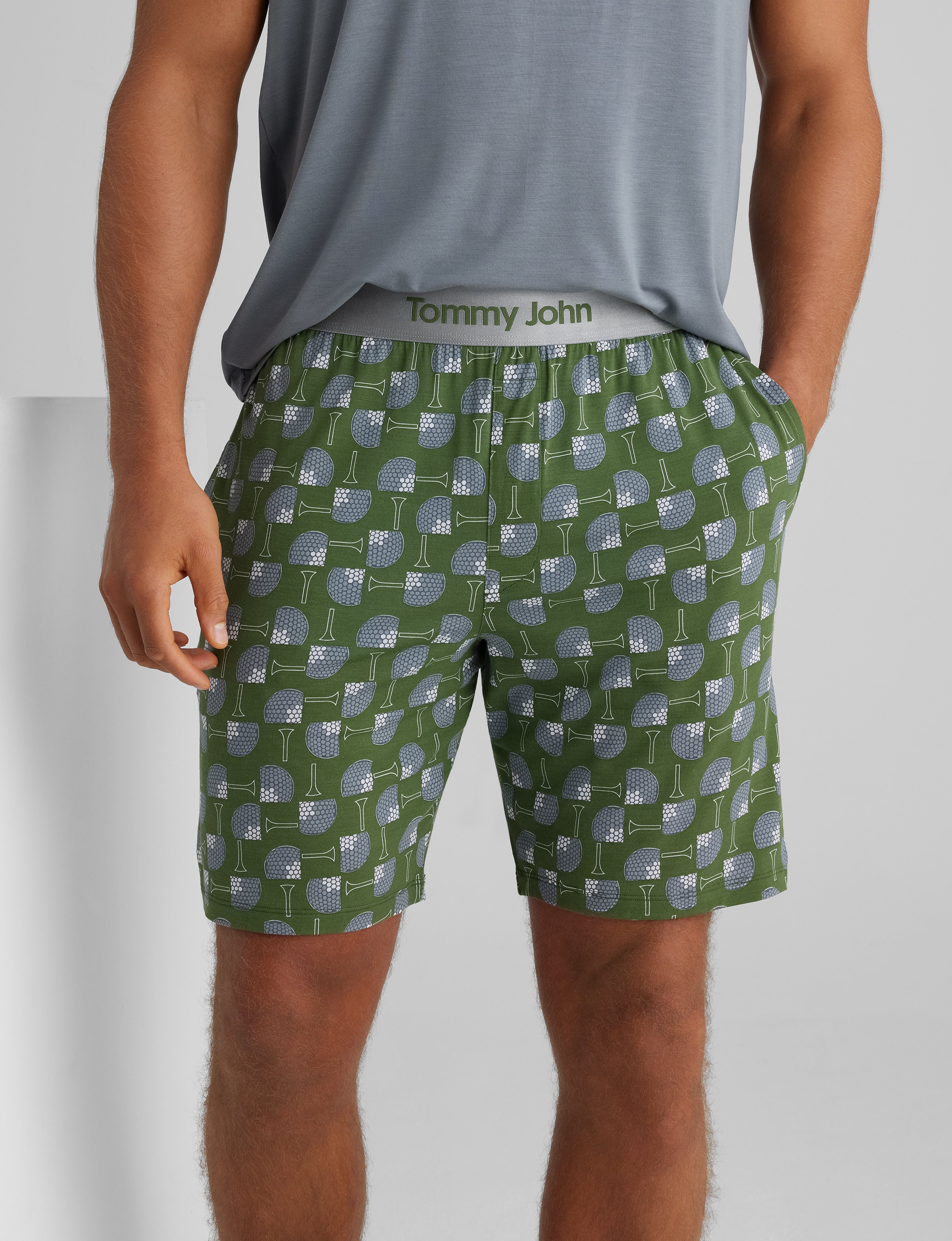 Bronze Green Golf Tee Time
