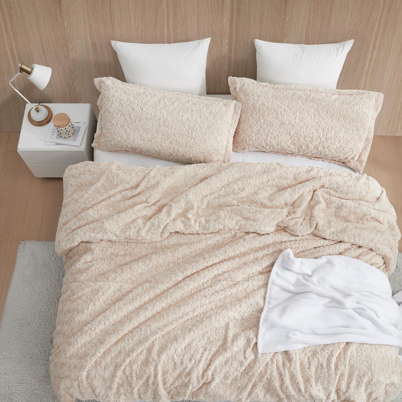 Byourbed Obsessed - Coma Inducer® Oversized Queen Comforter Set in Almond Milk Taupe | Ultra Soft Bedding for Luxurious Sleep & Cozy Nights
