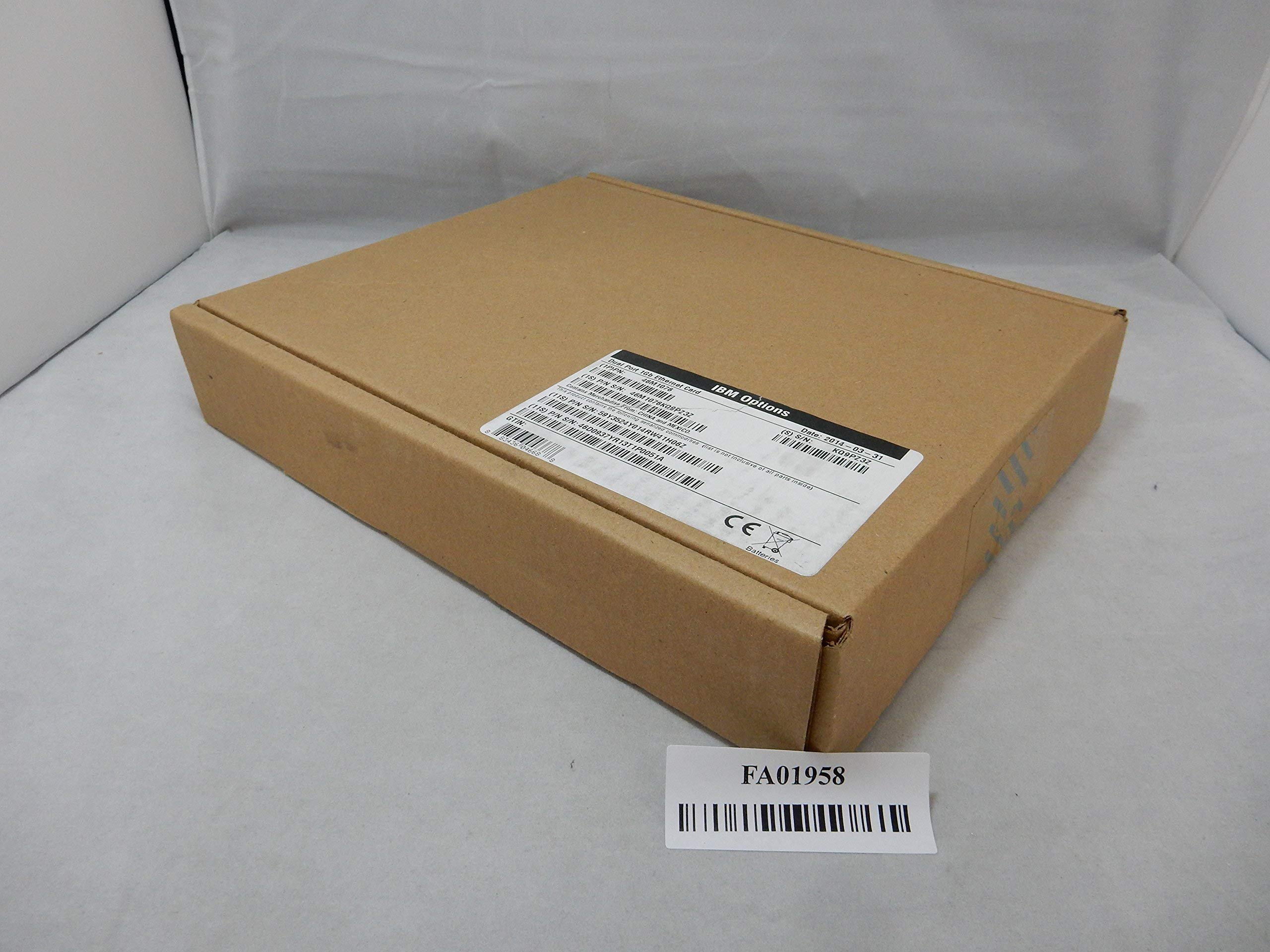 Refurbished IBM Dual Port 1GB Ethernet Network Adapter Card - High-Speed Server Connectivity for Data Centers & Enterprise Networks