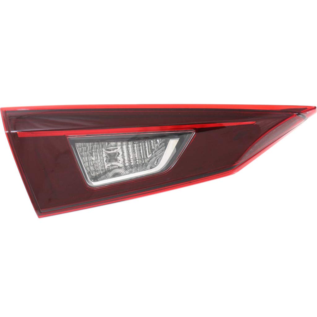 Mazda 3 Sedan Inner Tail Light Assembly 2014-2016 Driver Side Left (MA2802123 | BJT1-51-3G0) - Perfect for Replacement & Nighttime Safety Driving