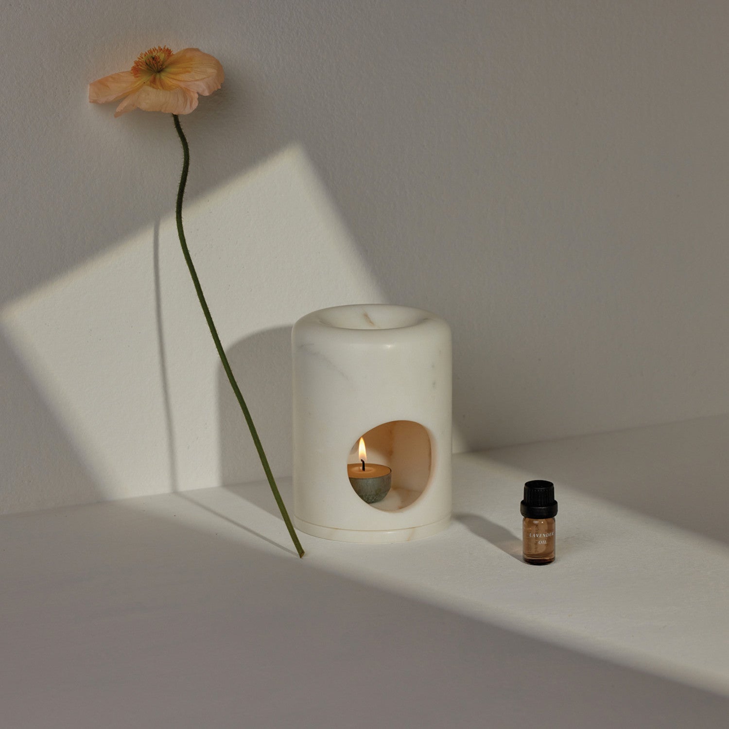 Calcutta Gold Expanse Oil Burner - Premium Aromatherapy Diffuser for Home & Spa Relaxation | Perfect for Yoga, Meditation & Stress Relief