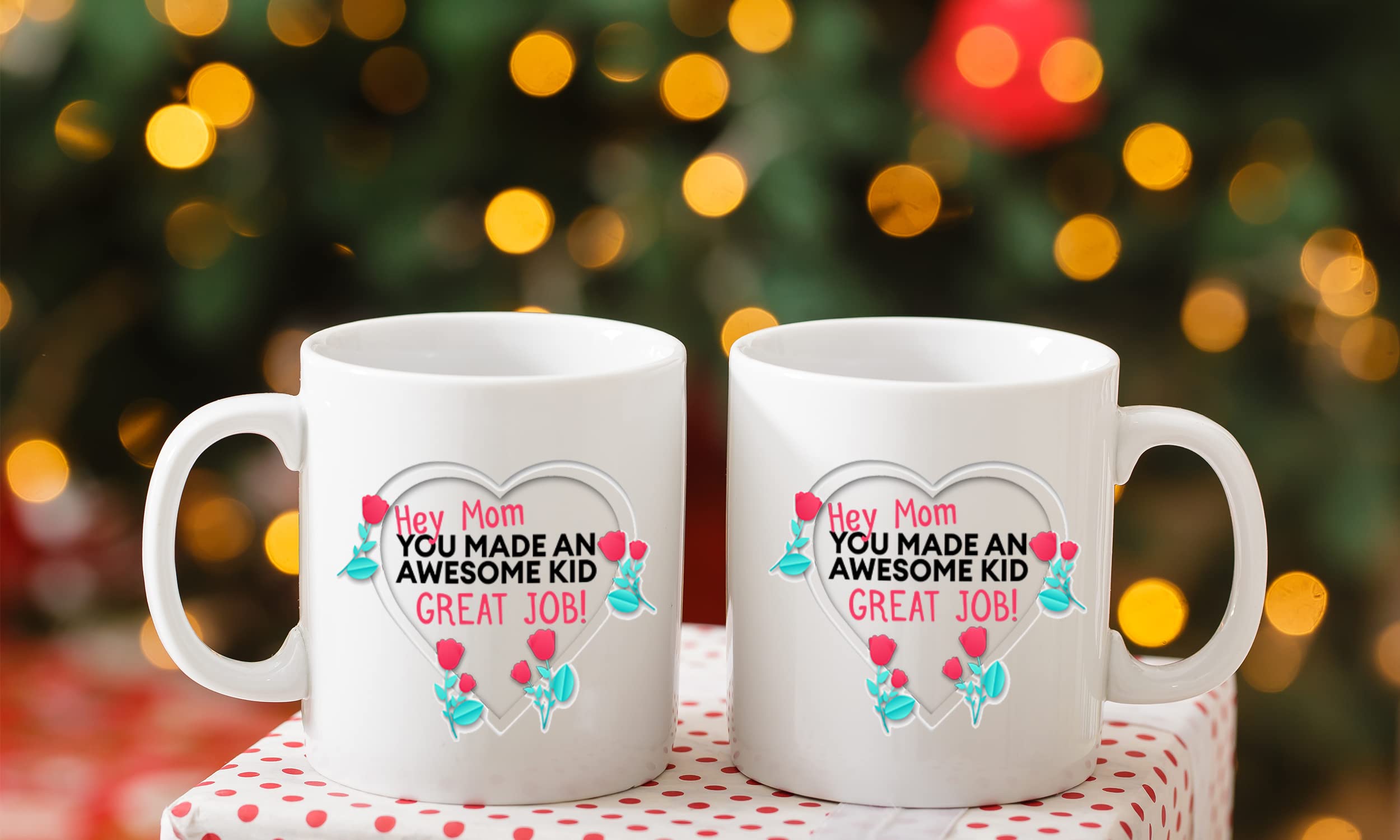 Winston & Bear Mom Coffee Mug - 11oz & 15oz Ceramic Cup with Inspirational Sayings - Perfect Mother's Day & Birthday Gift for Mom - Funny & Heartwarming Present for Coffee Lovers - Ideal for Morning Coffee, Tea Time & Relaxation at Home