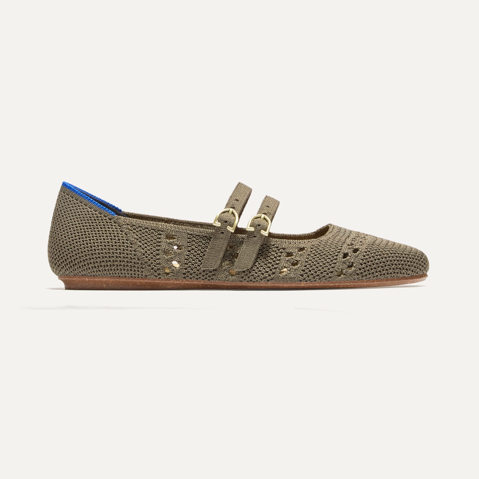 Double Buckle Mary Jane Safari Crochet Shoes - Comfortable & Stylish Women's Casual Flats for Walking, Work & Outdoor Adventures