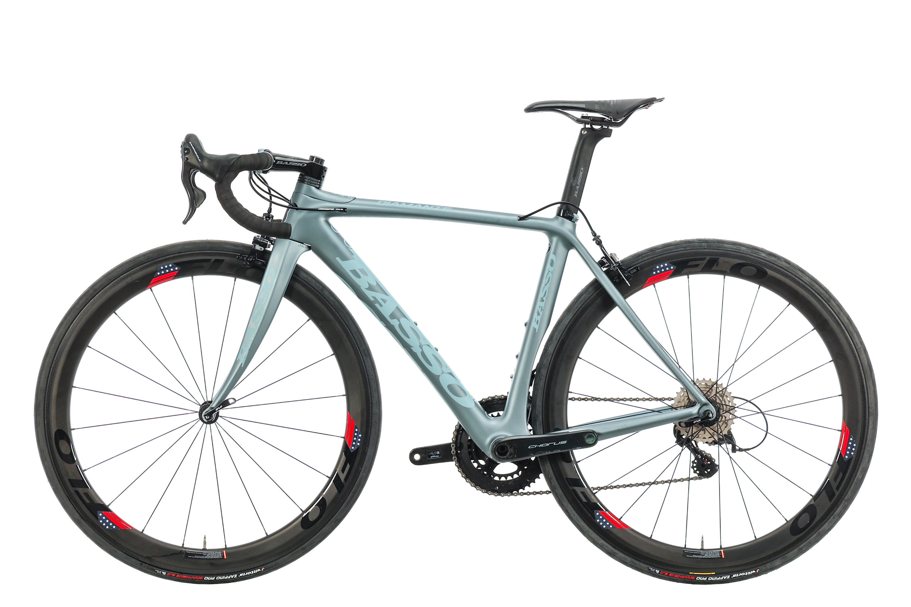 Basso Diamante Carbon Road Bike 2017 - 48cm Lightweight Racing Bicycle for Men & Women | Perfect for Road Racing, Commuting & Endurance Cycling