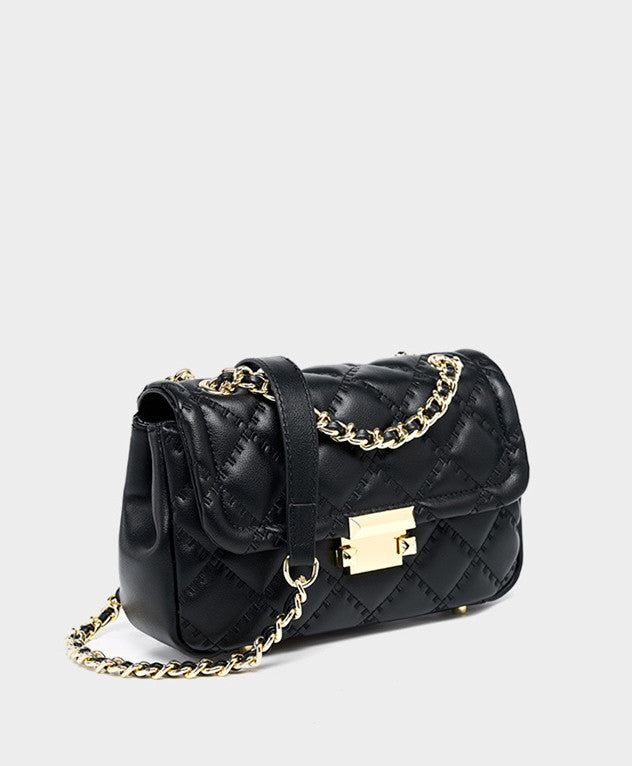 Stylish Quilted Leather Crossbody Chain Bag for Women - Perfect for Parties, Date Nights & Everyday Use
