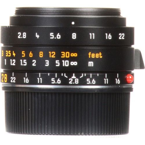 Leica Elmarit M 28mm f/2.8 ASPH Lens for Leica M Mount Cameras - High-Performance Wide-Angle Prime Lens for Street Photography & Travel
