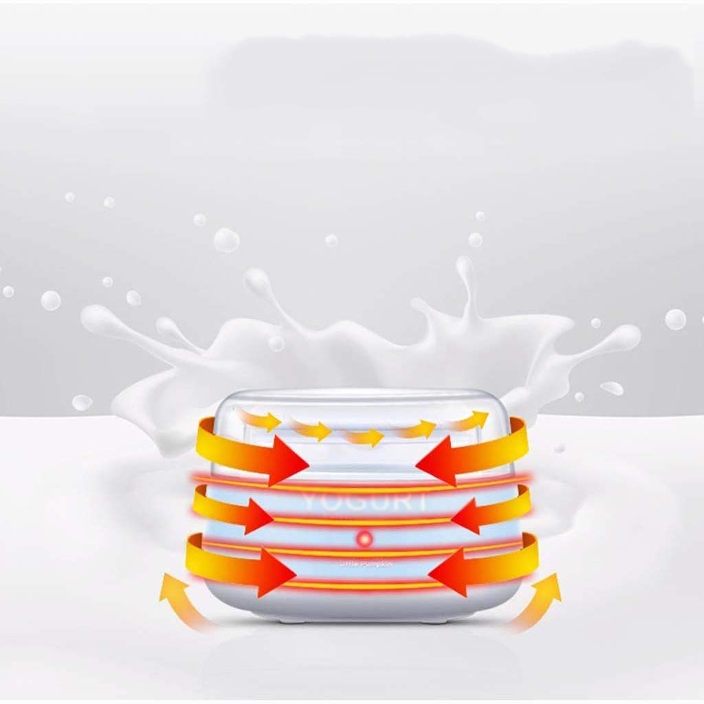 Automatic Yogurt Maker Machine for Home Use - Electric Stainless Steel Yoghurt Maker with Inner Container | Perfect for Healthy Breakfast, Snacks, and DIY Probiotic Recipes