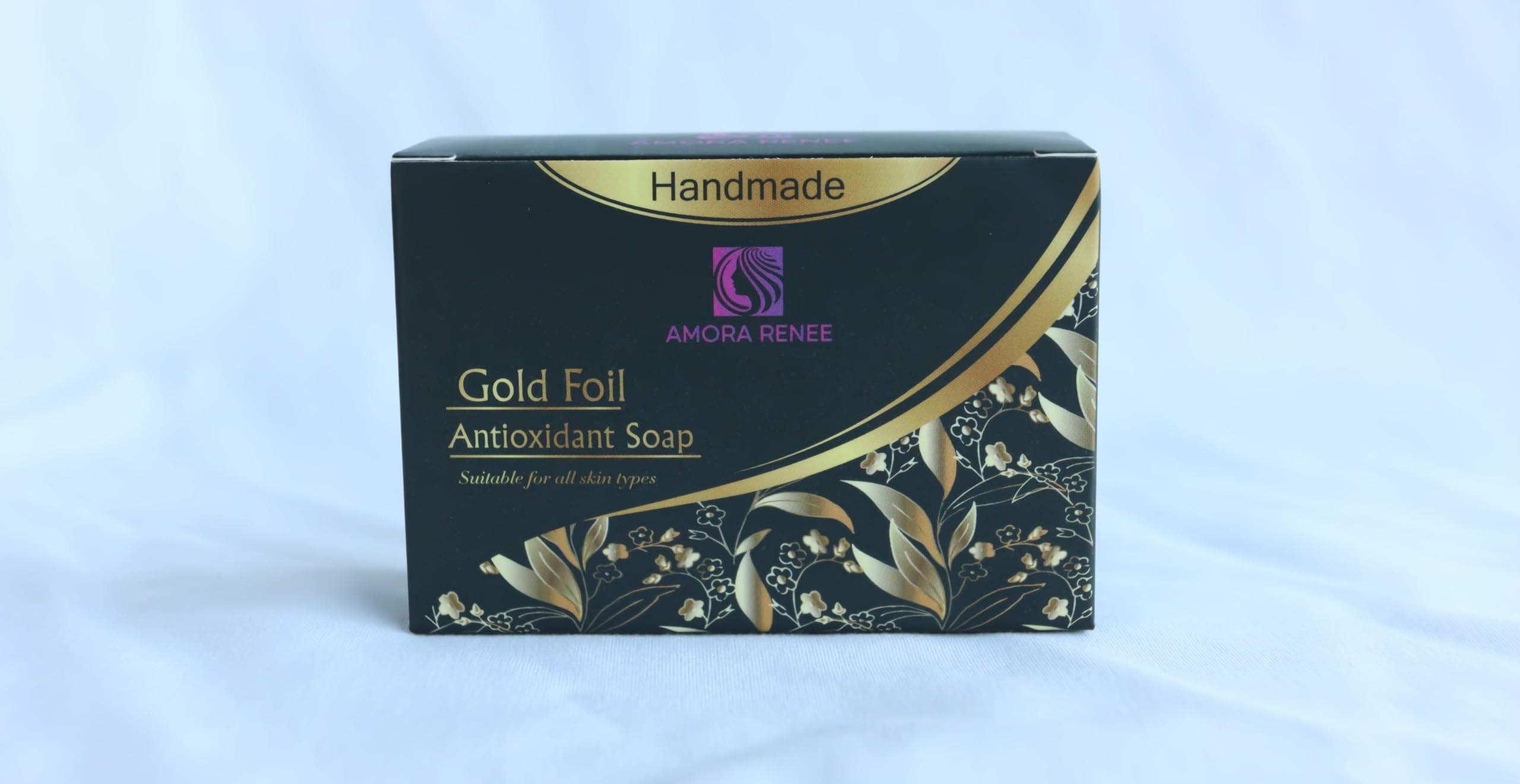 Luxury Gold Foil Soap Bar - Natural Handmade Skincare for Dry & Sensitive Skin - Perfect for Gifts, Spa Days & Self-Care Rituals