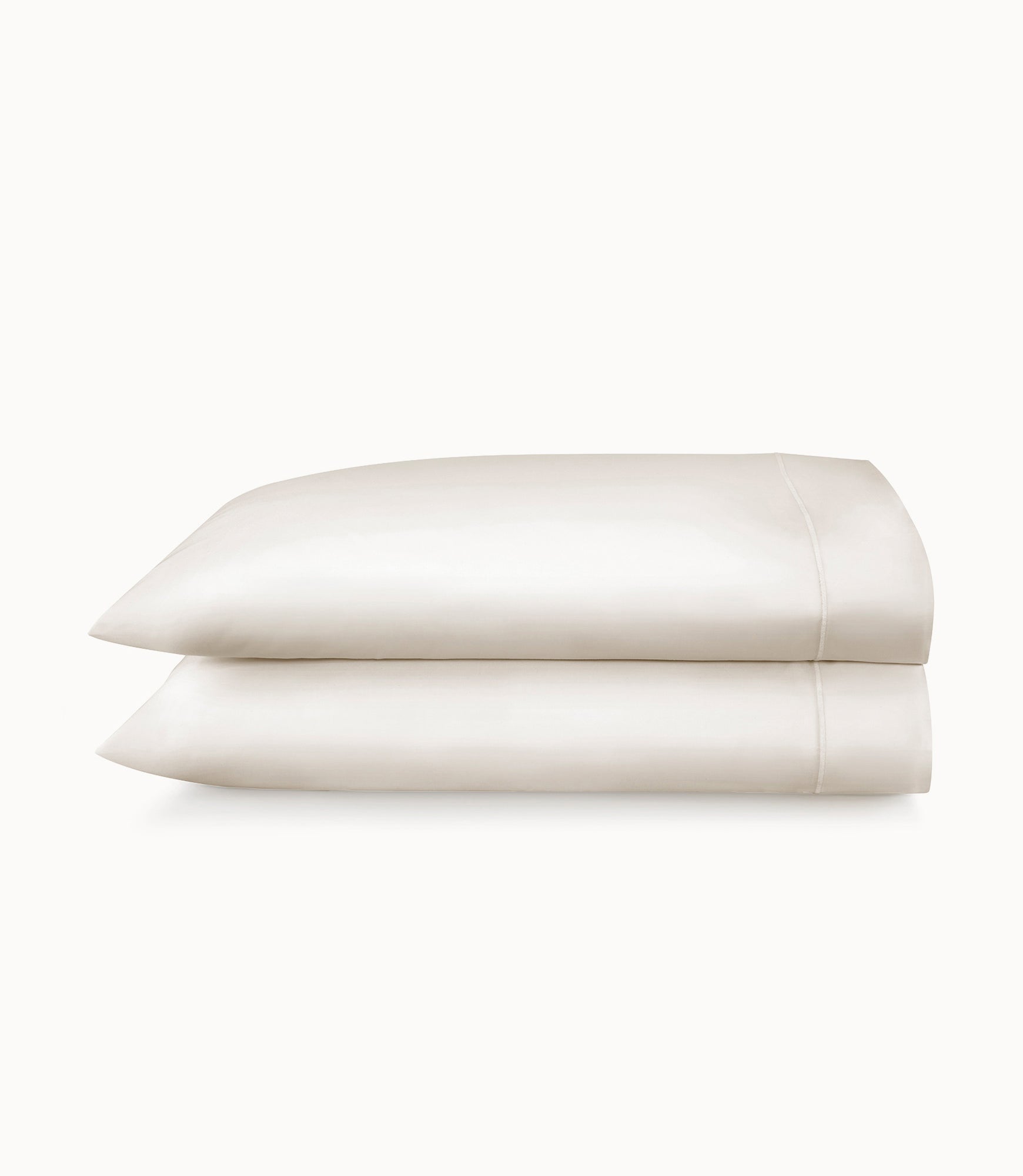 Luxury Soprano Sateen Pillowcases - 100% Cotton Soft Bedding Set for Side Sleepers - Perfect for Master Bedroom, Guest Room & Hotel Use