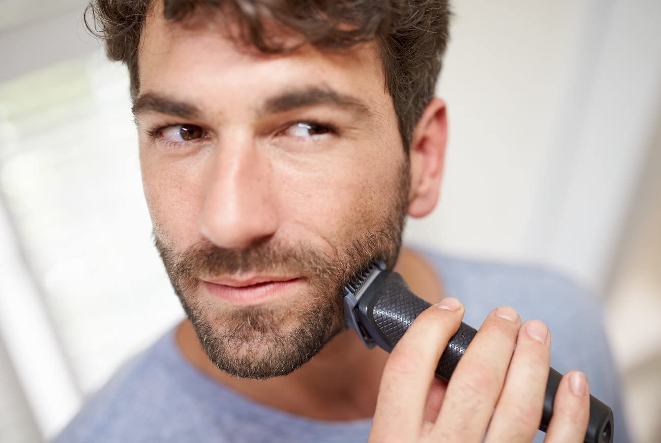 PHILIPS MG3750/10 All-in-One Multigroomer Kit - Refurbished with Home Essentials Warranty - Perfect for Men's Grooming, Beard Trimming & Body Hair Care at Home