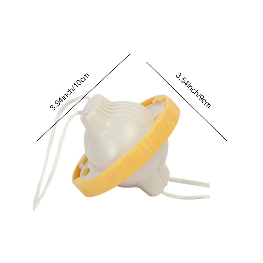 Golden Egg Maker - ABS Plastic Wind Bell Rotator, Hand-Pull Egg Scrambler for Perfectly Mixed Yolks & Whites | Kitchen Gadget for Baking, Cooking & Breakfast Prep