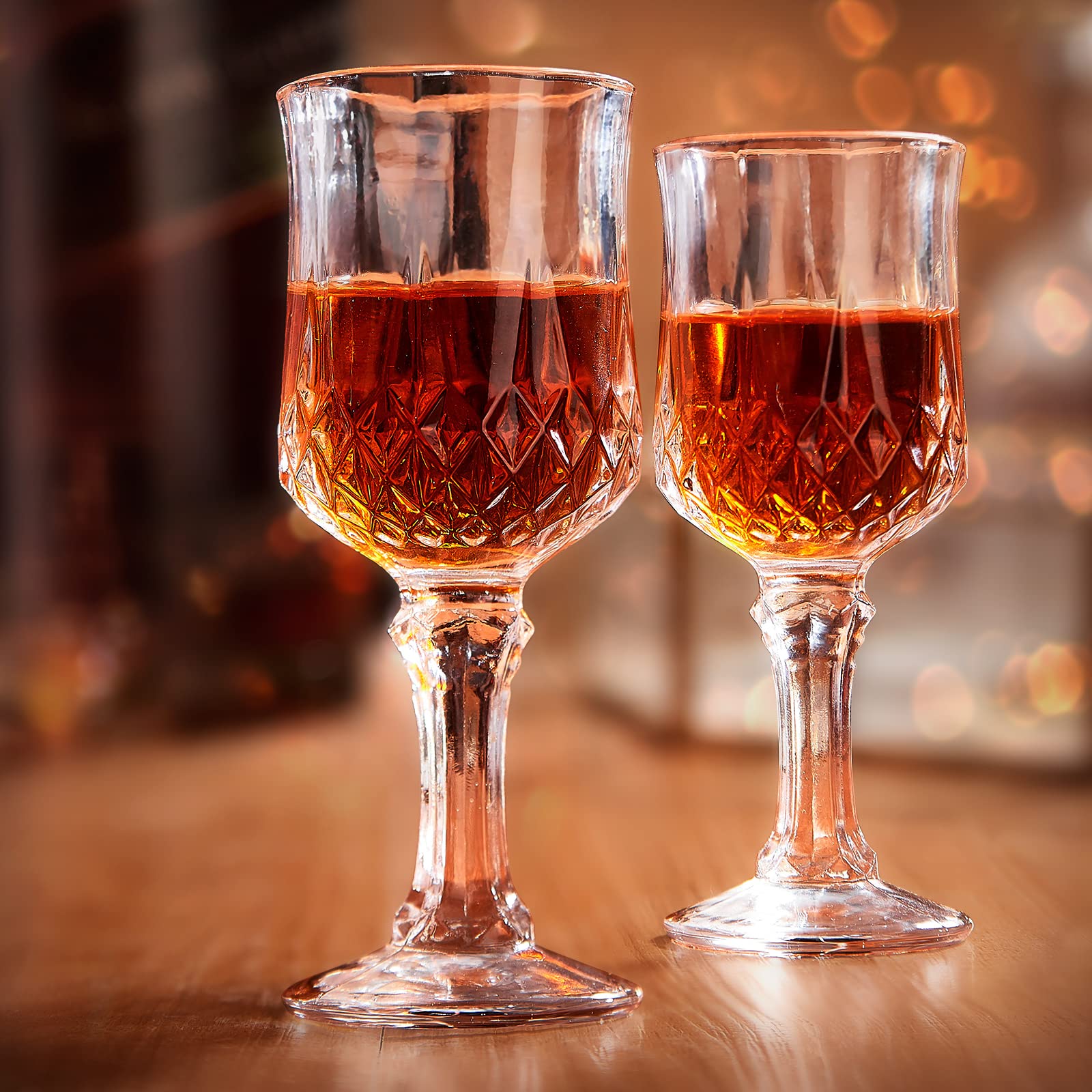 12-Piece 1.7oz/50ml Cordial Shot Glasses Set - Stemmed Tequila & Sherry Glasses for Cocktails, Tasting, and Elegant Entertaining