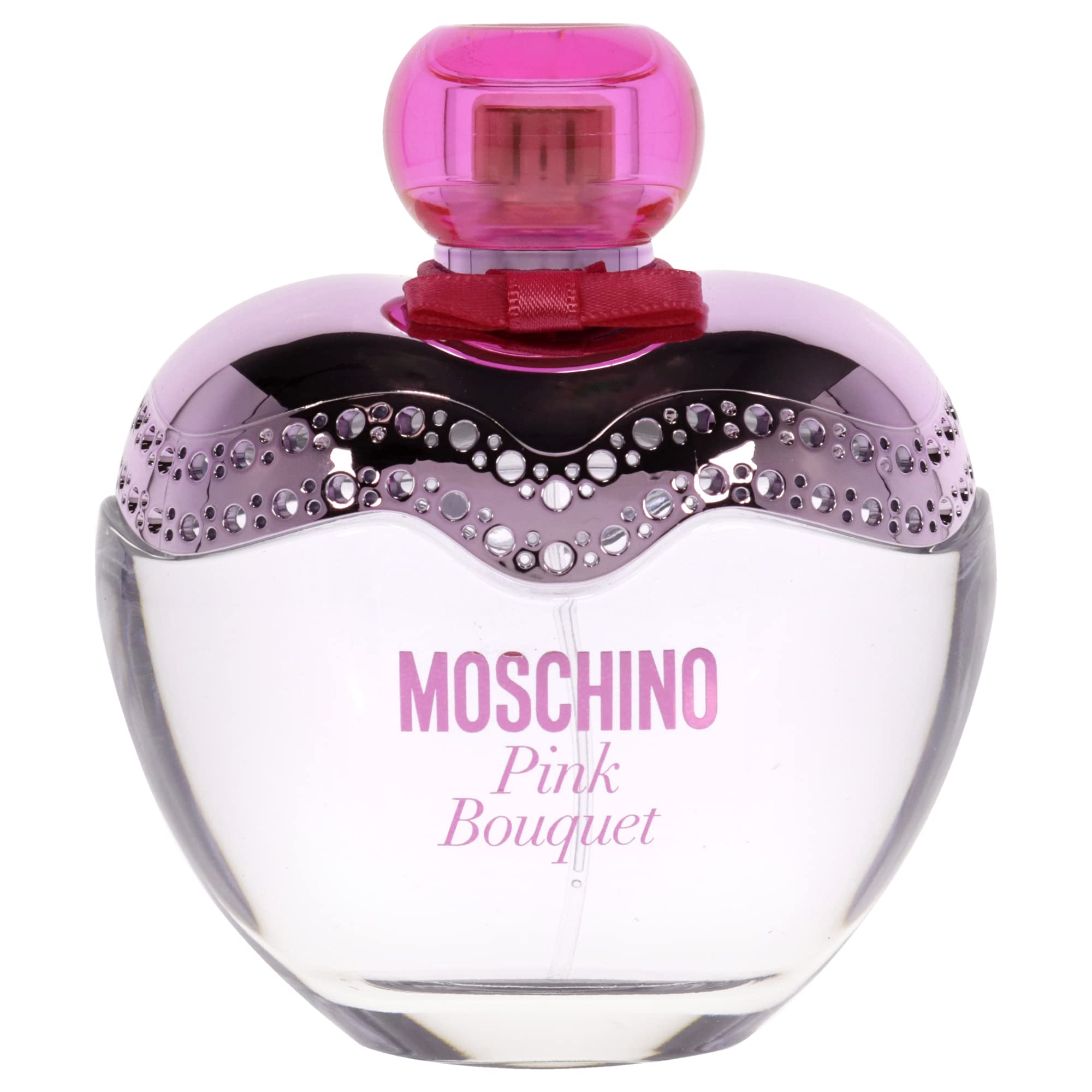 Moschino Pink Bouquet Women's Perfume 3.4 oz Eau de Toilette Spray - Floral Fragrance for Daily Wear, Date Night & Special Occasions