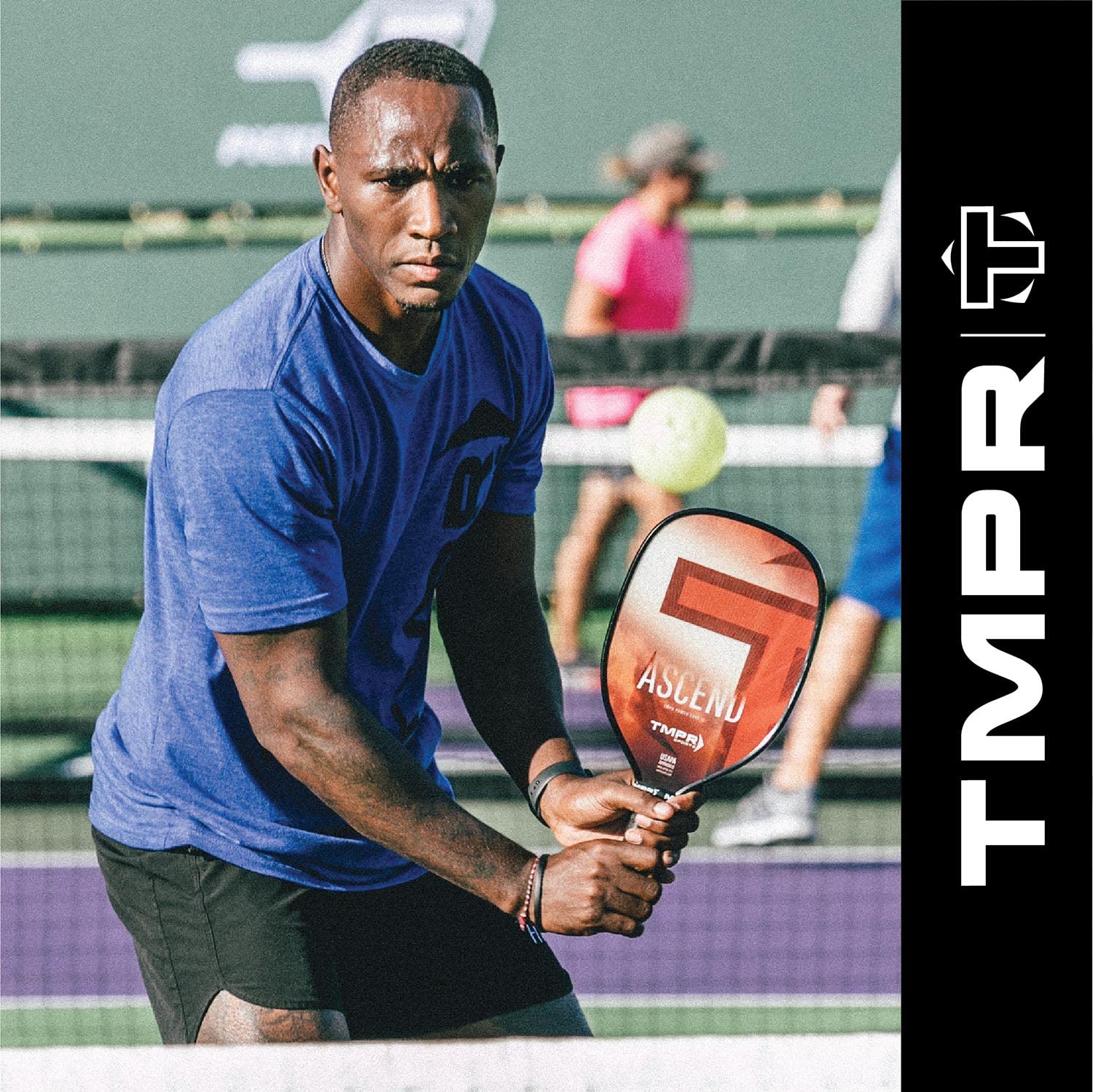 Premium Fiberglass Pickleball Paddle - USAPA Approved with 16mm Honeycomb Polymer Core for Power & Control | Aerodynamic Design for Larger Sweet Spot | Perfect for Competitive Play & Recreational Games
