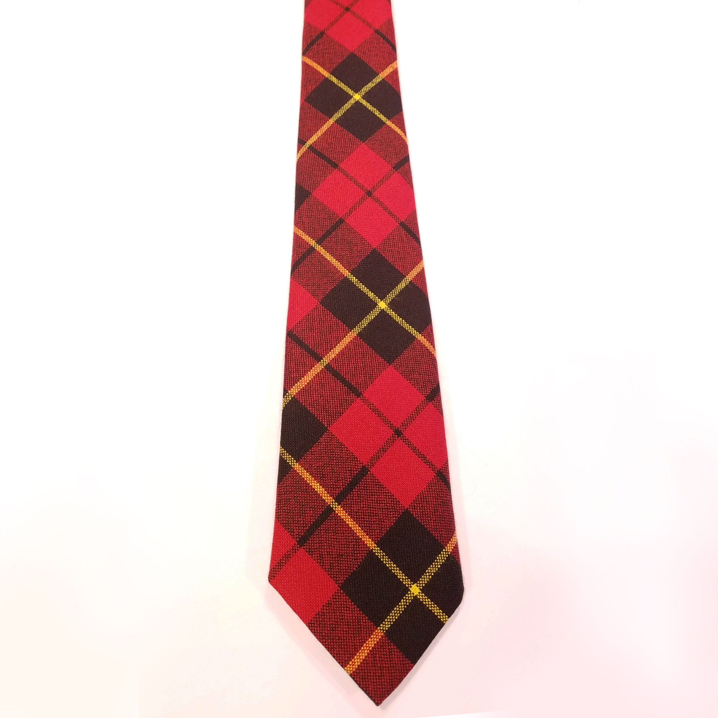Premium Wool Tartan Neckties for Men - 99 Modern Color Patterns | Perfect for Weddings, Business & Formal Events
