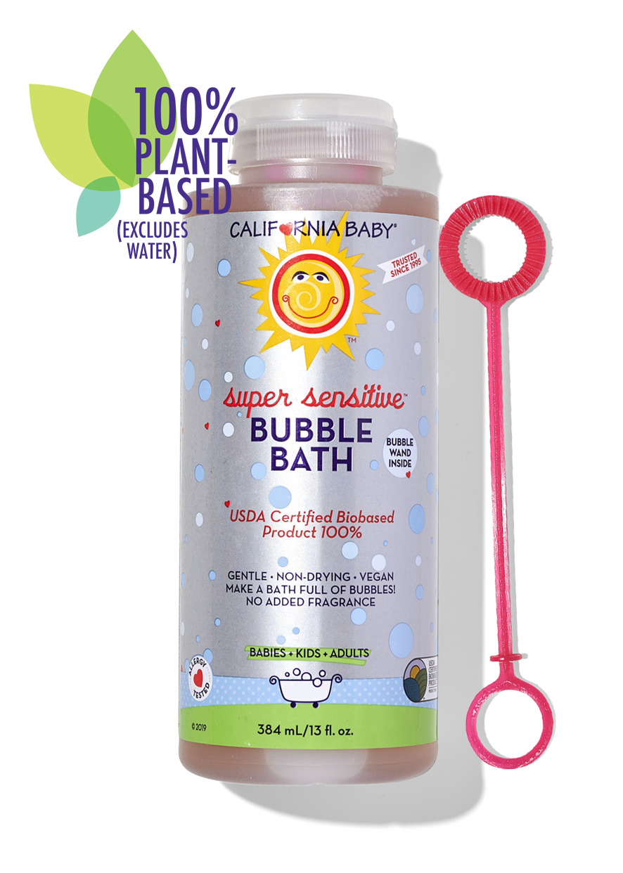 Fragrance-Free Super Sensitive Bubble Bath for Sensitive Skin - Gentle Hypoallergenic Bath Soak for Babies, Kids & Adults - Relaxing Bath Time Solution for Eczema & Dry Skin Care