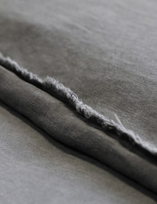 Premium Blair Stonewashed Linen Duvet Cover Set - Breathable & Soft 100% French Flax Linen Bedding - Perfect for Cozy Bedrooms, Guest Rooms & Vacation Homes