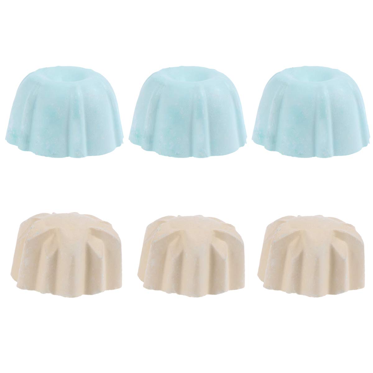6 Pcs Mineral Stone Calcium Chew Toys for Small Pets - Hamster, Rat, Chinchilla & Rabbit Teeth Grinder (Random Color) | Promotes Dental Health & Prevents Overgrown Teeth | Perfect for Cage Enrichment & Playtime