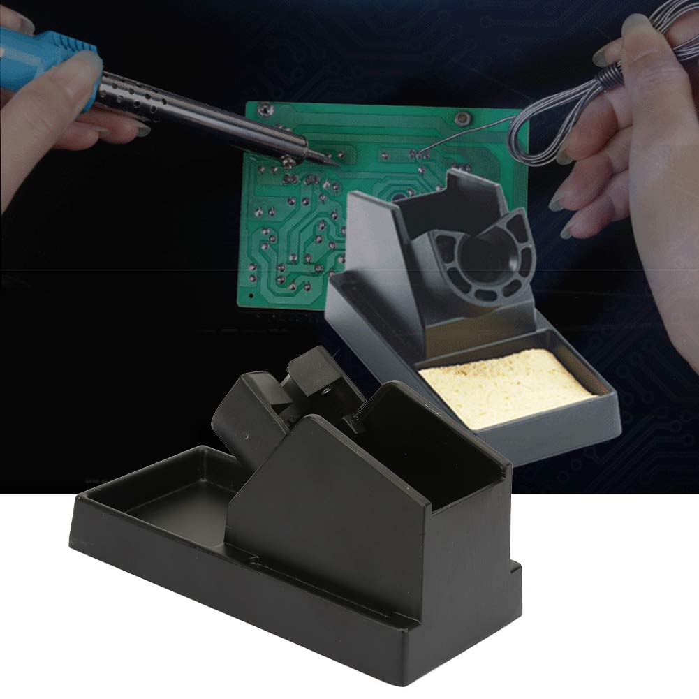 Lightweight Aluminum Alloy Soldering Iron Holder Stand - Heat Resistant & Stable Soldering Tool for Electronics Repair, DIY Projects, and Jewelry Making