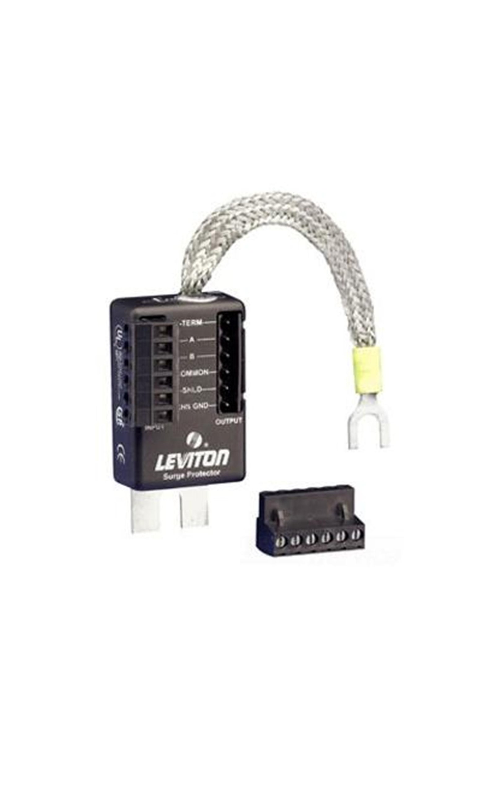 Leviton 3803-485 9.6V DC Pole Communication Module Surge Protector for Allen-Bradley DH-485 Network - Industrial Automation & Equipment Protection