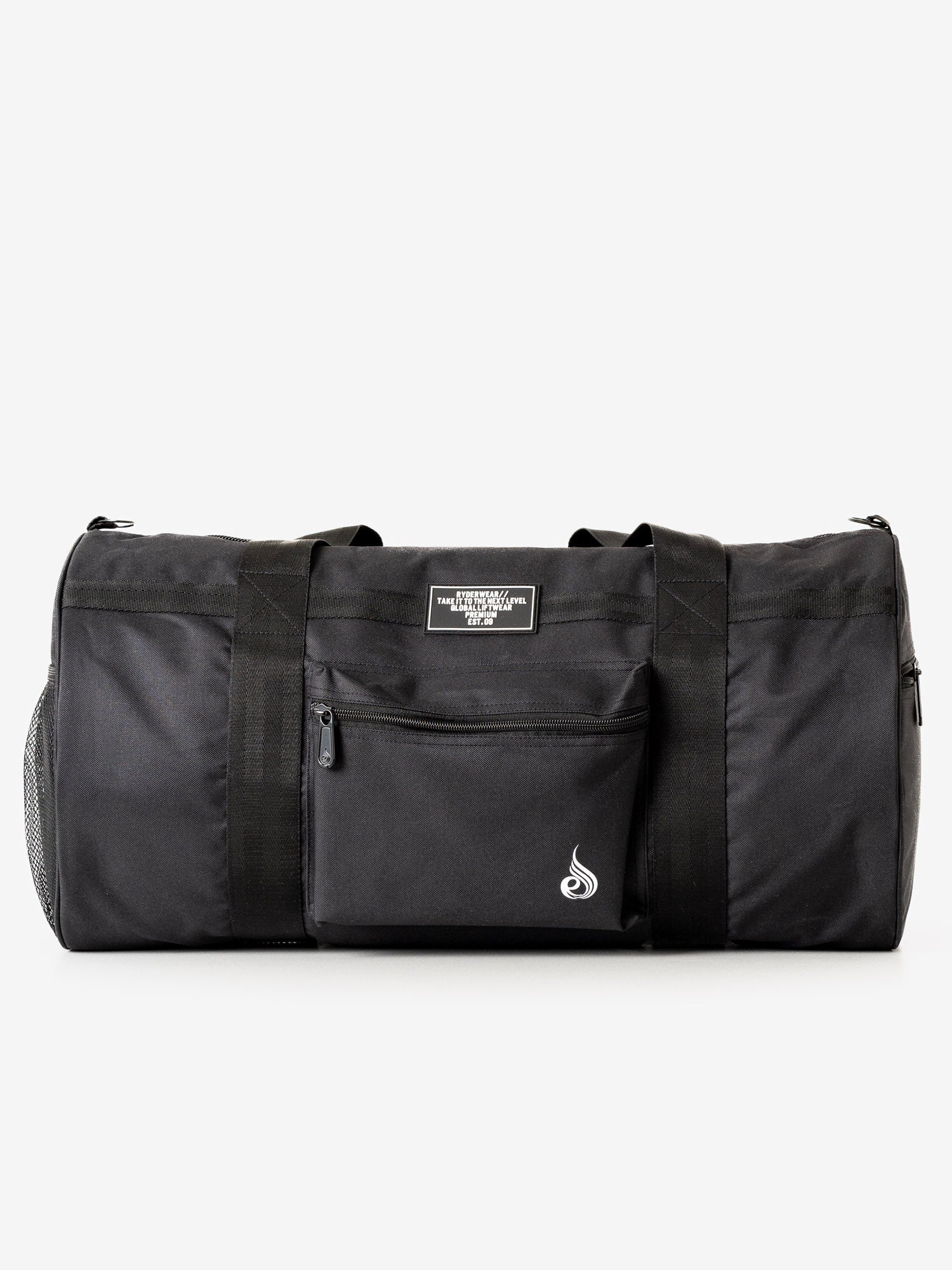 Black Duty Duffle Bag - Heavy Duty Travel Duffel for Gym, Work & Military Use - Waterproof & Durable Carry-On Luggage for Men & Women