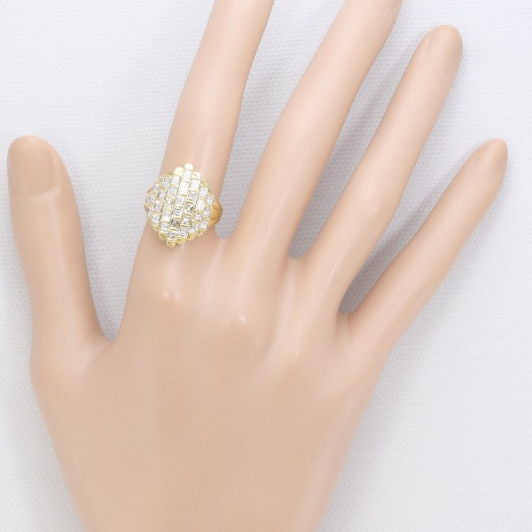 18K Yellow Gold Diamond Ring for Women - Elegant Solitaire Engagement & Wedding Band - Perfect for Proposals, Anniversaries, and Special Occasions
