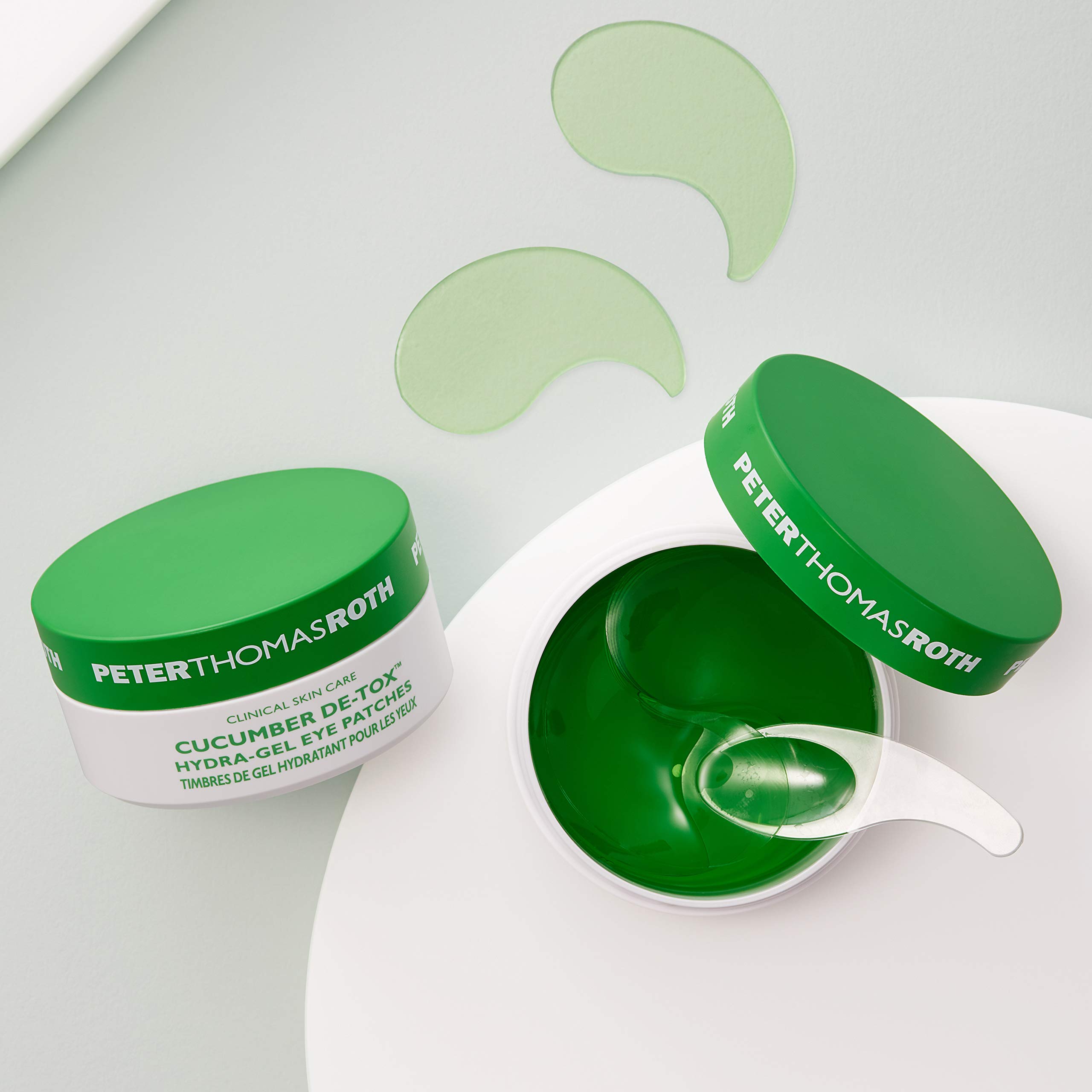 Peter Thomas Roth 24K Gold Eye Patches & Cucumber Detox Eye Patches - Reduce Puffiness, Dark Circles & Fine Lines | Under Eye Treatment for Brightening & Hydration | Perfect for Spa Nights & Travel Skincare Routine