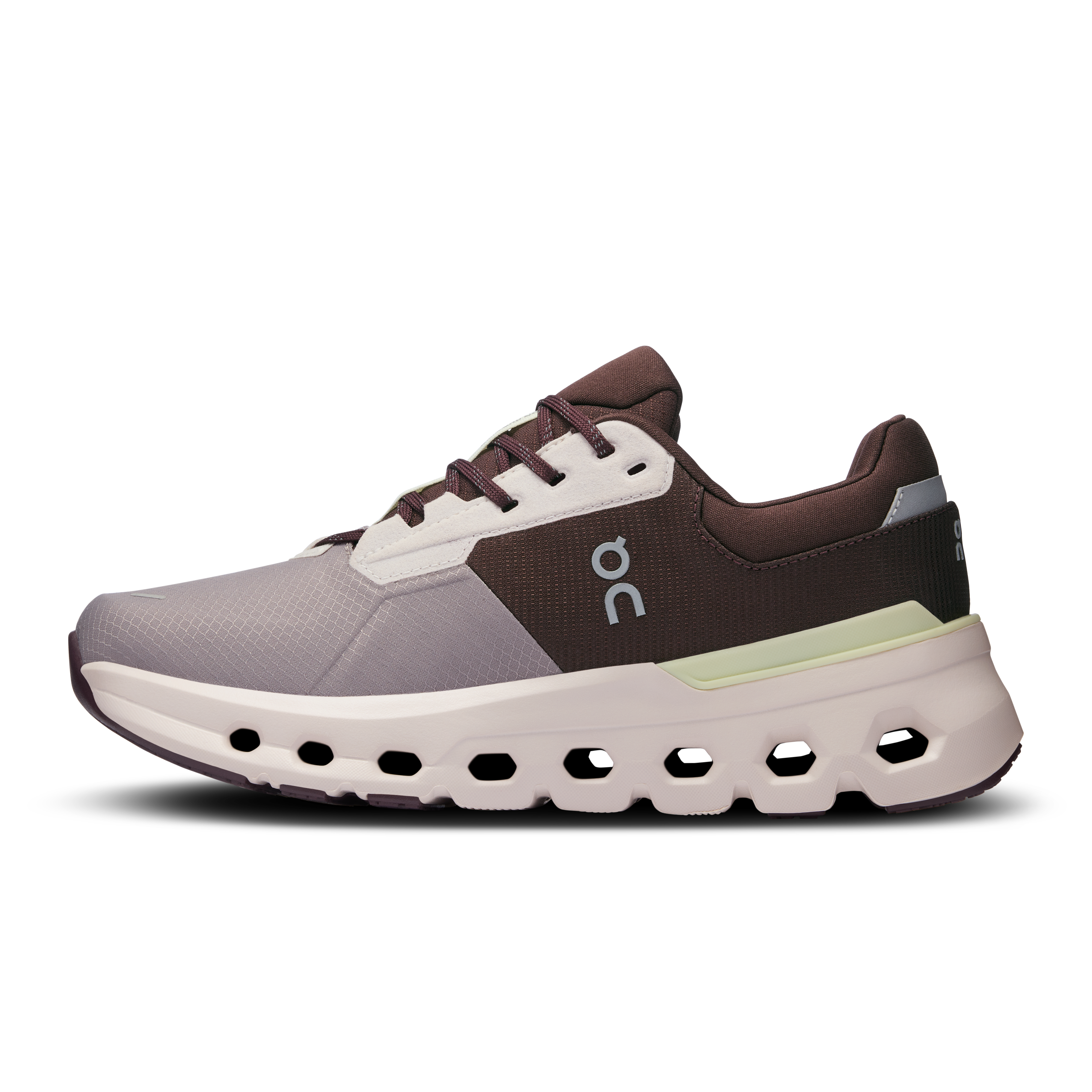 On Running Women's Cloudrunner 2 Waterproof Running Shoes - Zinc/Seedling - Lightweight Trail & Road Running for Women