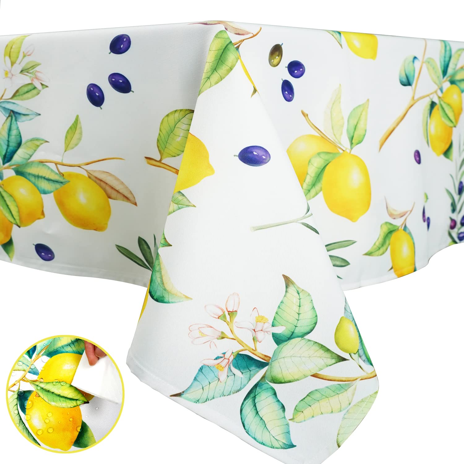 Waterproof Oblong Tablecloth 60