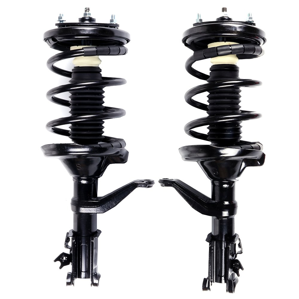 ROADFAR Complete Strut Spring Assembly - Front Left & Right Pair for 2003-2011 Honda Element - Smooth Ride & Improved Handling for City Driving & Off-Road Adventures