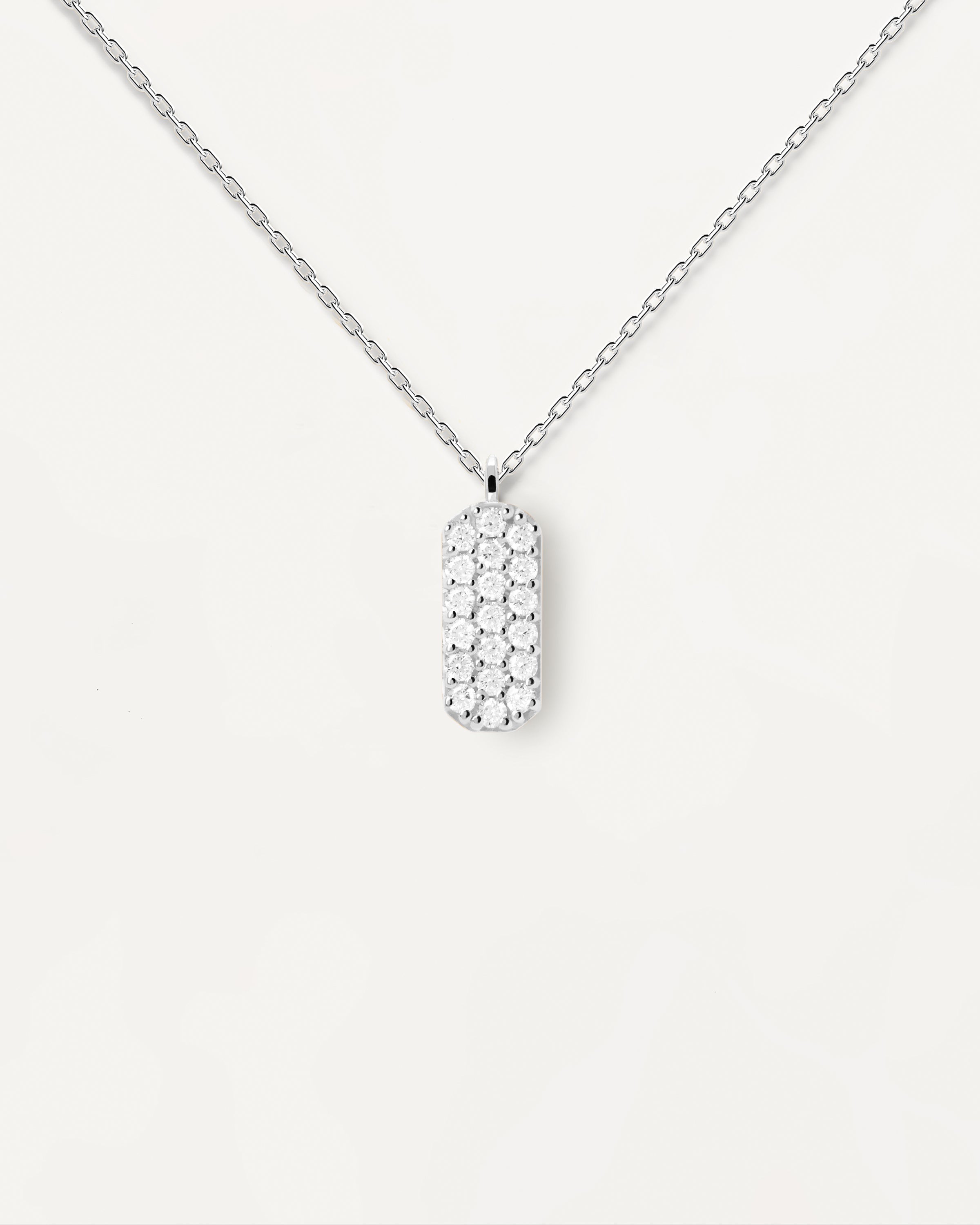 Icy Silver Necklace for Women - Elegant Sterling Silver Pendant Jewelry Gift for Her - Perfect for Parties, Weddings & Everyday Wear