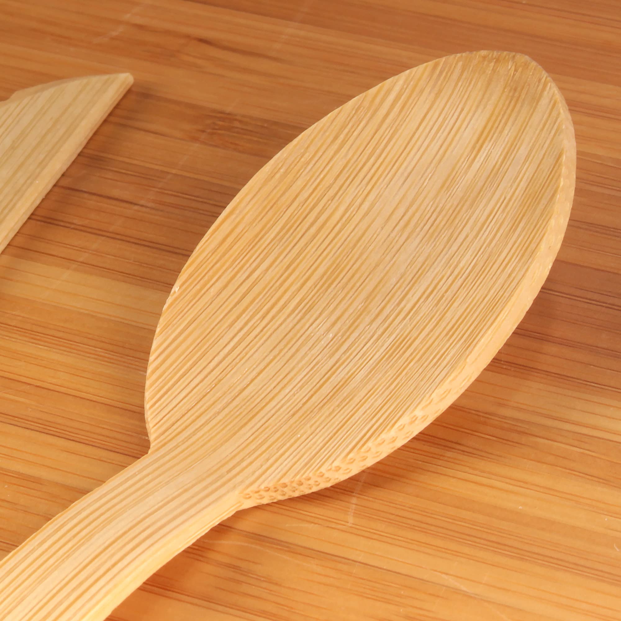 Eco-Friendly Bulk Bamboo Cutlery Set - 1000pcs Natural Bamboo Spoons for Catering, Parties & Events | Sustainable Disposable Utensils for Weddings, Picnics & Restaurants