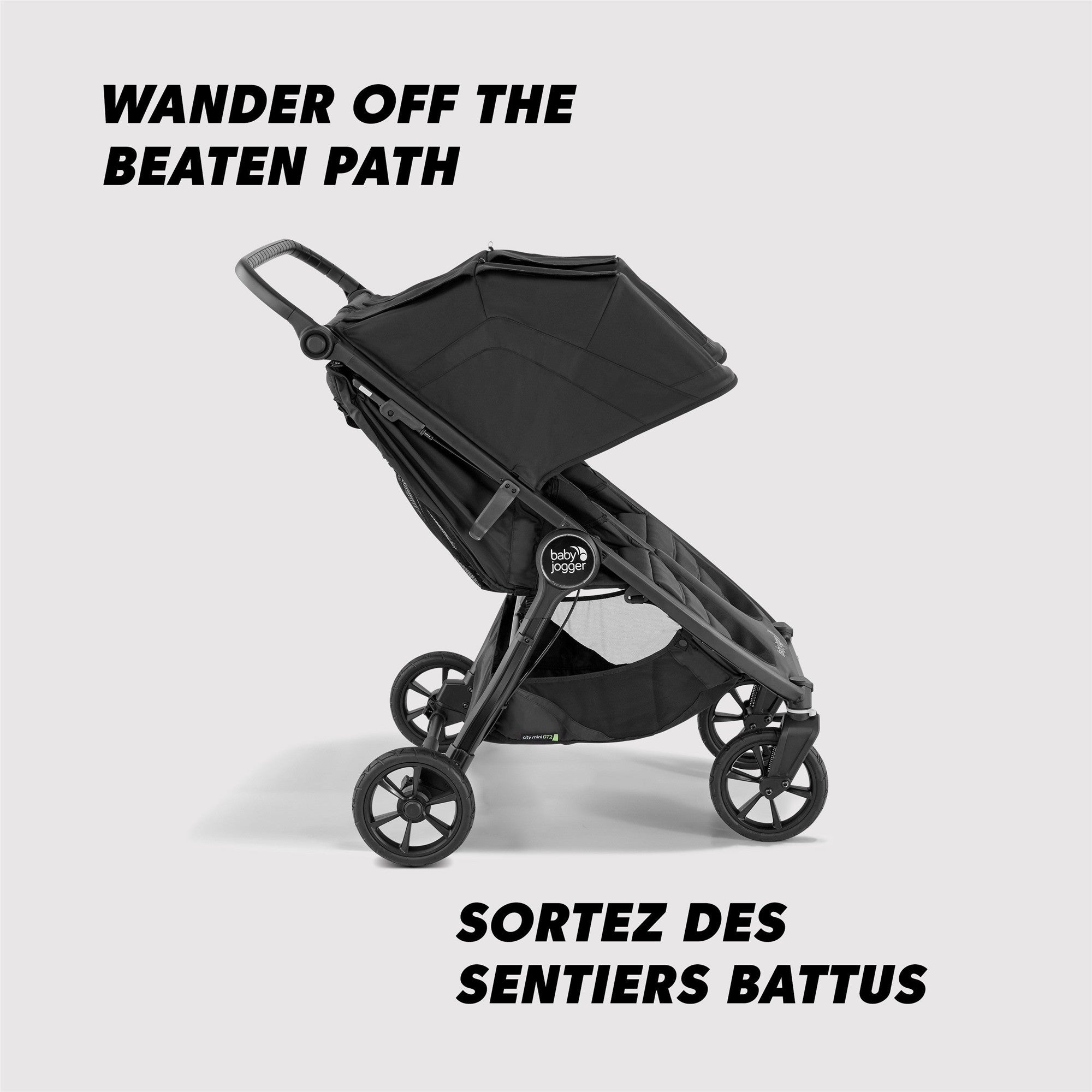 Baby Jogger City Mini GT2 All-Terrain Double Stroller - Lightweight Compact Foldable Jogging Stroller for Twins - Perfect for Running, Hiking & Urban Adventures with Two Kids