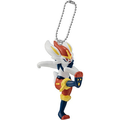 Pokemon Journeys Swing Keychain - Bandai 1.5 Inch Mini Figure Collectible - Perfect for Backpacks, Gifts & Anime Fans