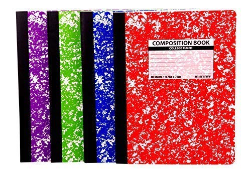 Assorted Marble Comp - College Ruled