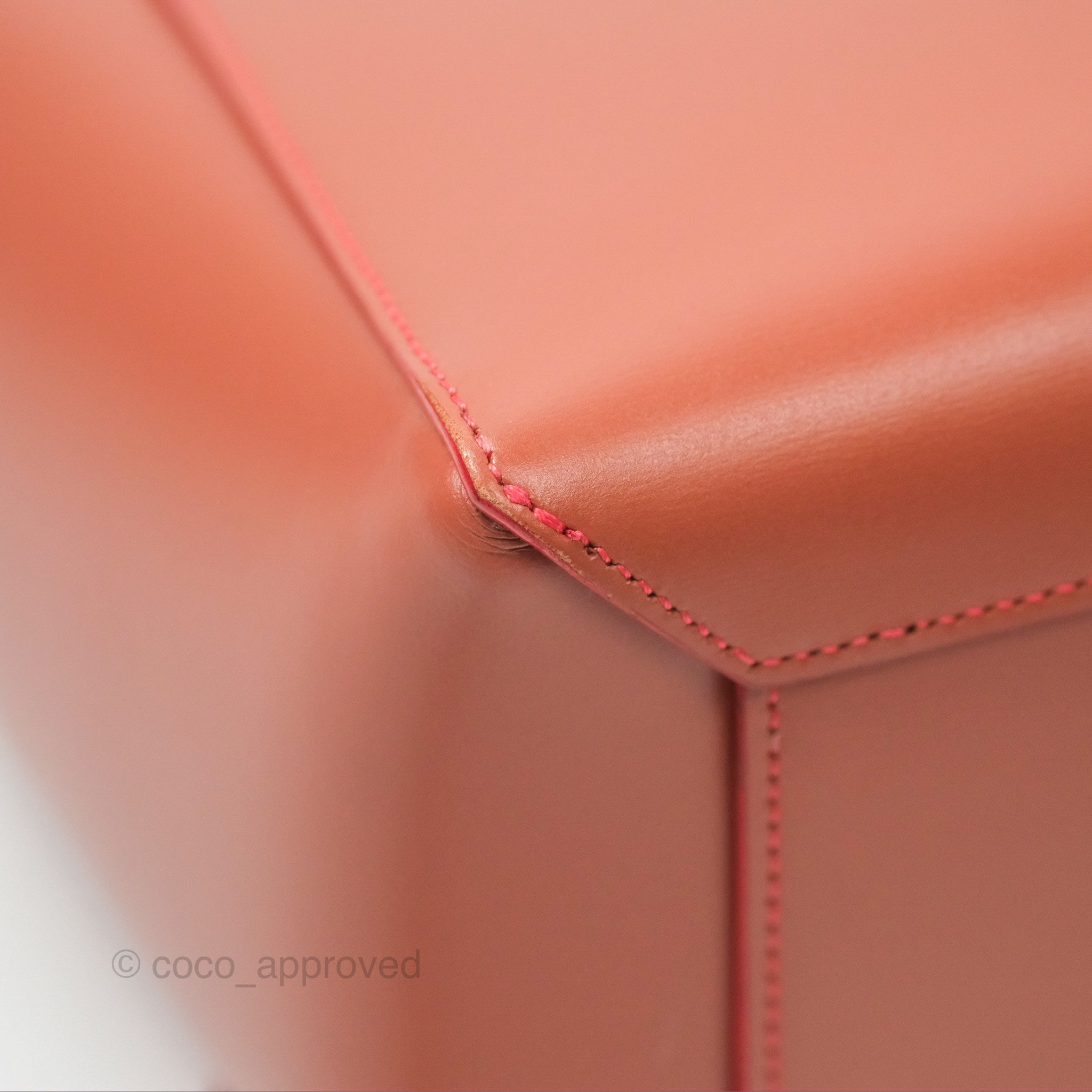 Celine Micro Belt Bag in Terracotta | Smooth Leather with Gold Hardware | Perfect for Work, Travel & Everyday Use