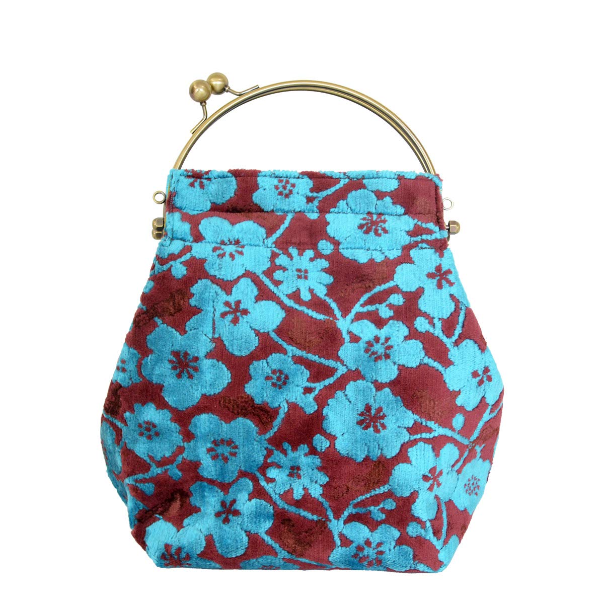 Inokichi Benley 2-Way Coin Purse & Shoulder Bag - Japanese Modern Jacquard Weave Wallet for Women - Autumn Winter Moquette Fashion Accessory - Perfect for Daily Use, Travel, and Gift Giving