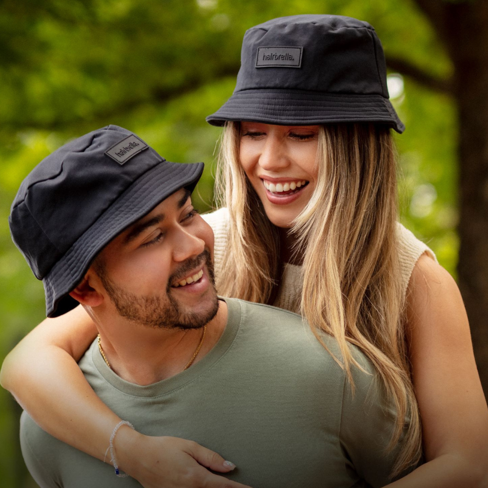 Unisex Satin-Lined Bucket Hat Bundle (2 Pack) - UV Protection & Hair Protection for Outdoor Activities, Beach, Hiking & Travel