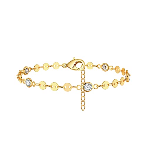 Gold Disc/CZ