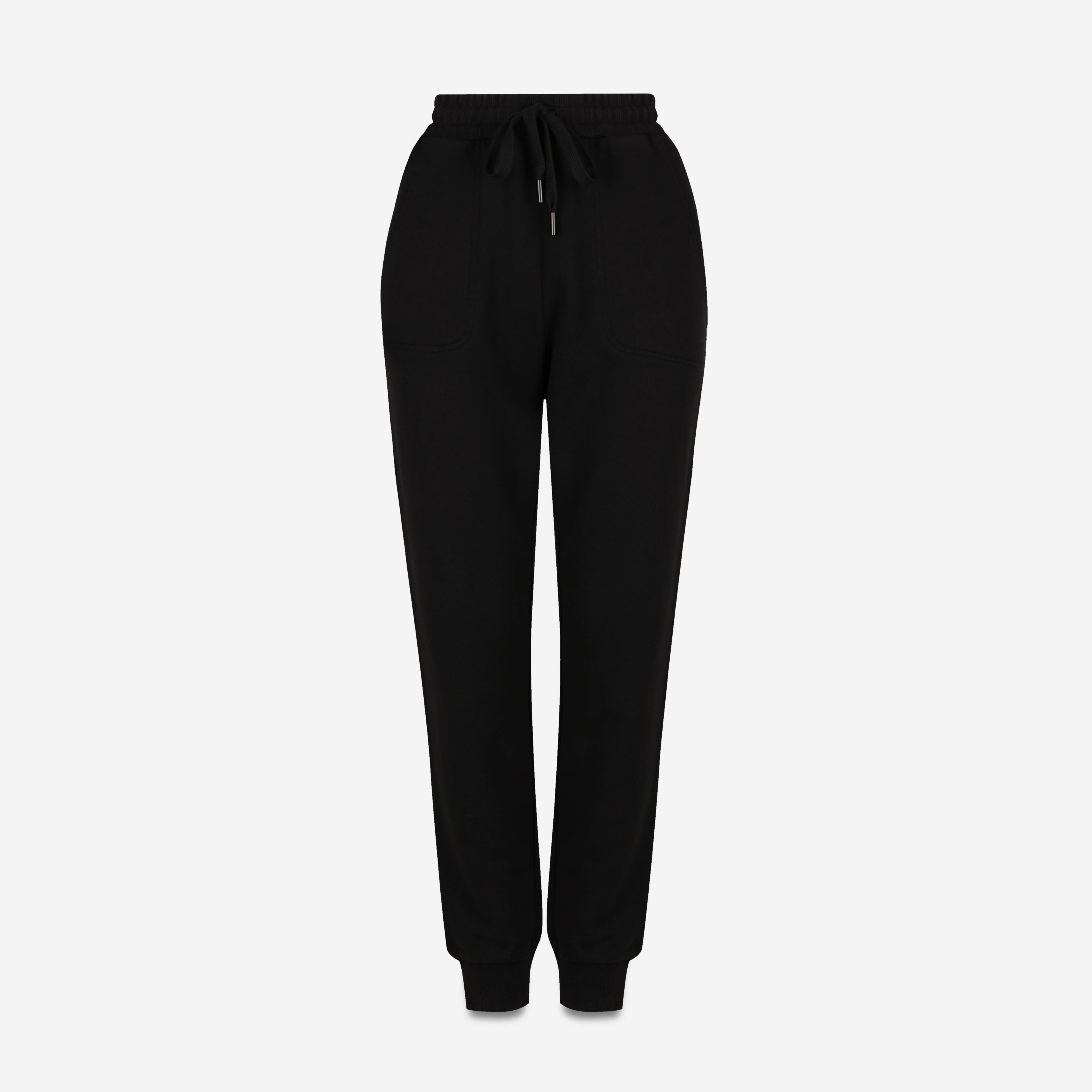 As You Wake Women's Soft Black High-Waisted Yoga Pants - Comfortable Workout Leggings for Running, Gym & Lounge Wear